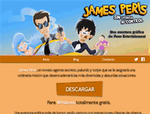 Tablet Screenshot of jamesperis.com